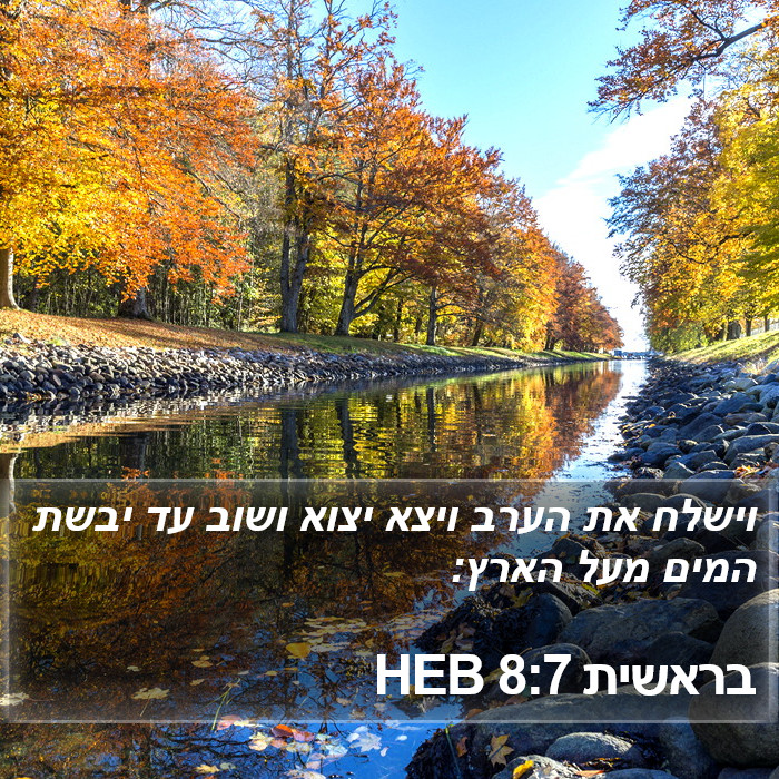 בראשית 8:7 HEB Bible Study