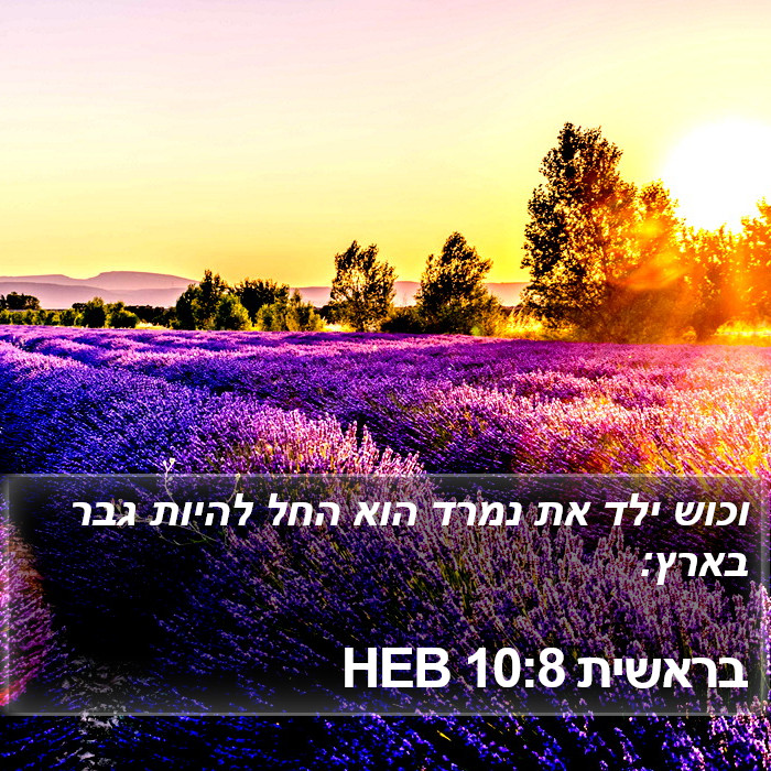 בראשית 10:8 HEB Bible Study