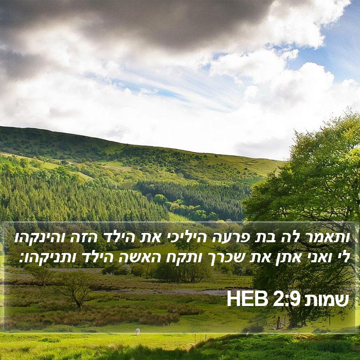 שמות 2:9 HEB Bible Study