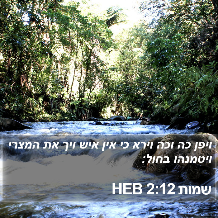 שמות 2:12 HEB Bible Study