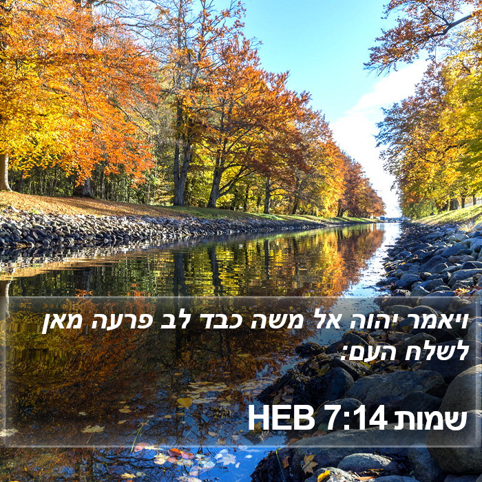 שמות 7:14 HEB Bible Study