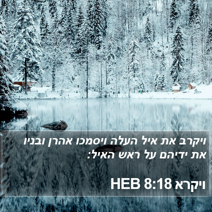 ויקרא 8:18 HEB Bible Study