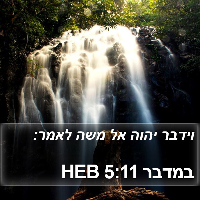 במדבר 5:11 HEB Bible Study