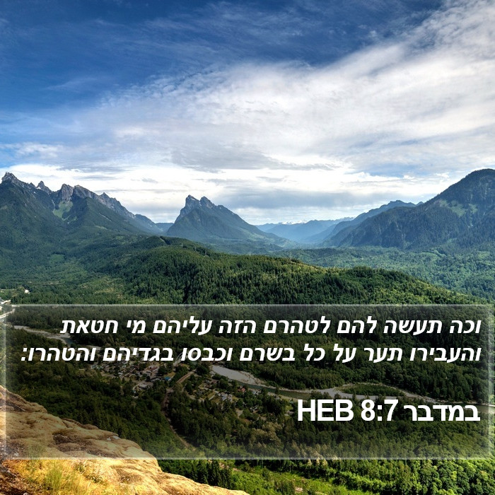 במדבר 8:7 HEB Bible Study