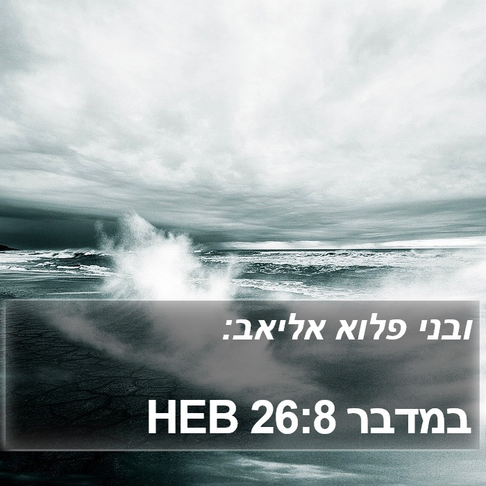 במדבר 26:8 HEB Bible Study