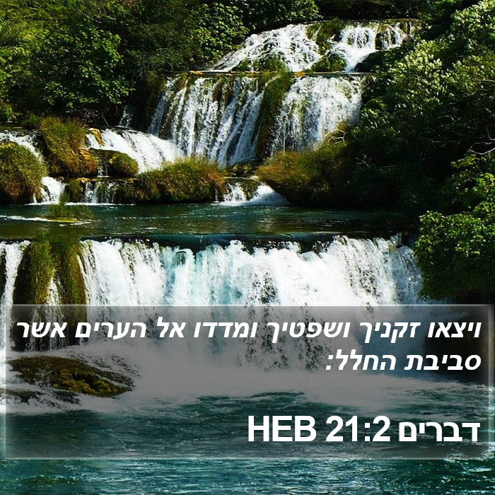 דברים 21:2 HEB Bible Study