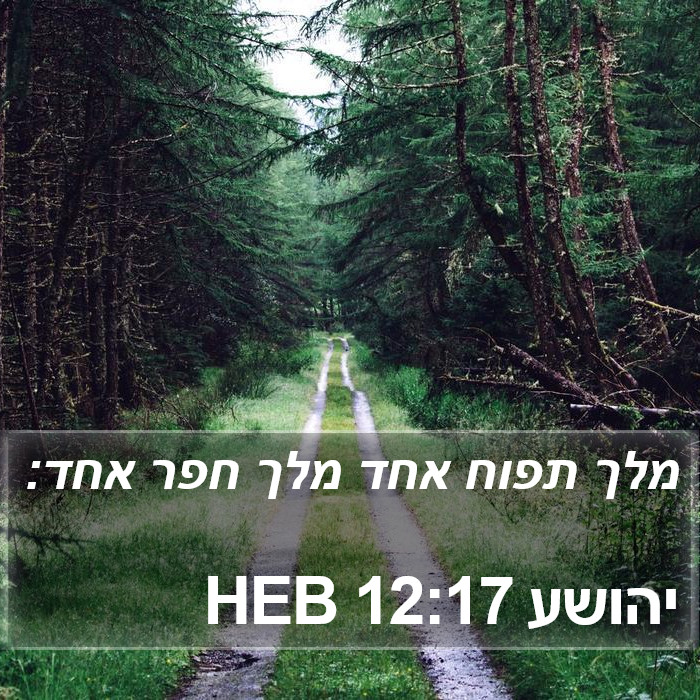 יהושע 12:17 HEB Bible Study