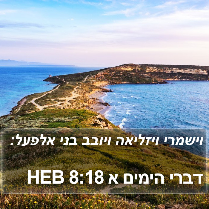 דברי הימים א 8:18 HEB Bible Study