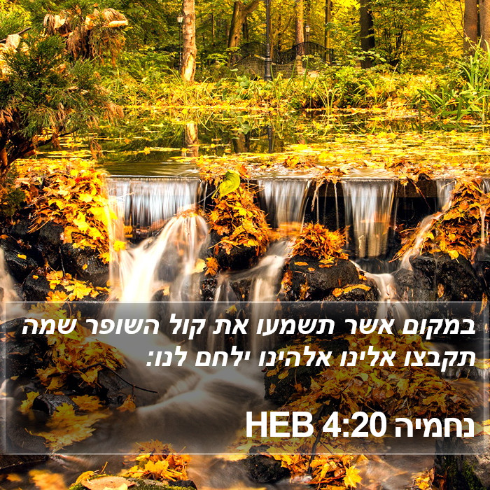 נחמיה 4:20 HEB Bible Study