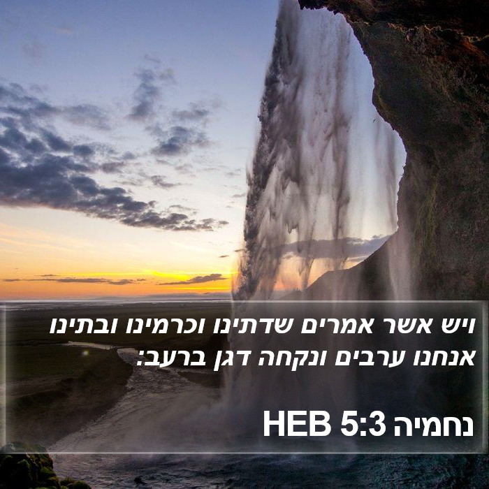 נחמיה 5:3 HEB Bible Study