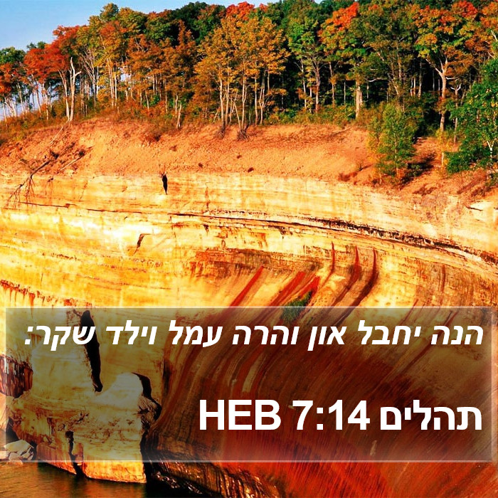 תהלים 7:14 HEB Bible Study