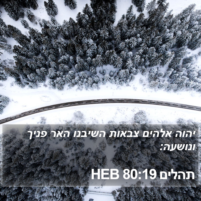 תהלים 80:19 HEB Bible Study