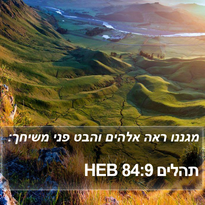 תהלים 84:9 HEB Bible Study