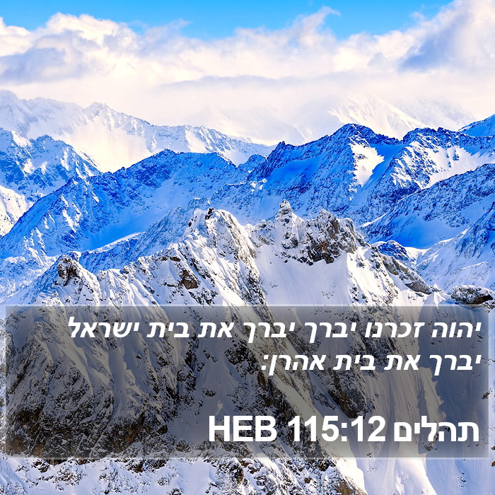 תהלים 115:12 HEB Bible Study