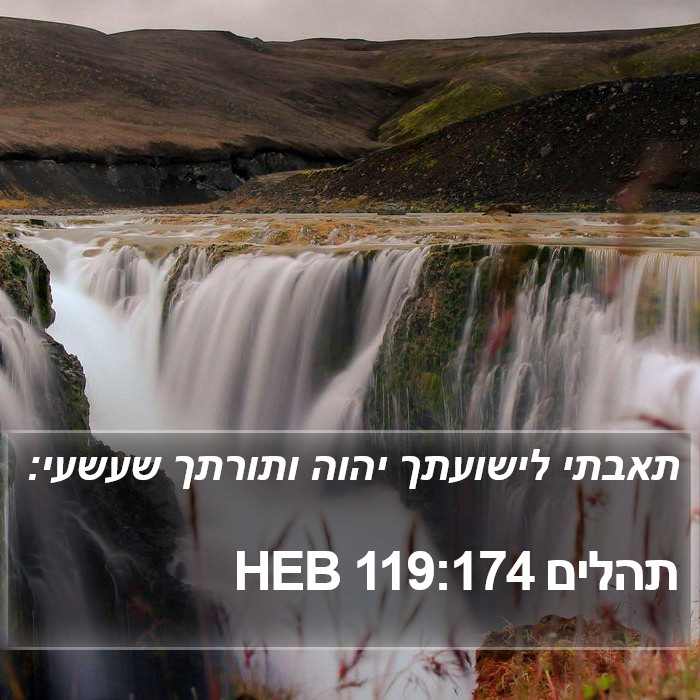 תהלים 119:174 HEB Bible Study