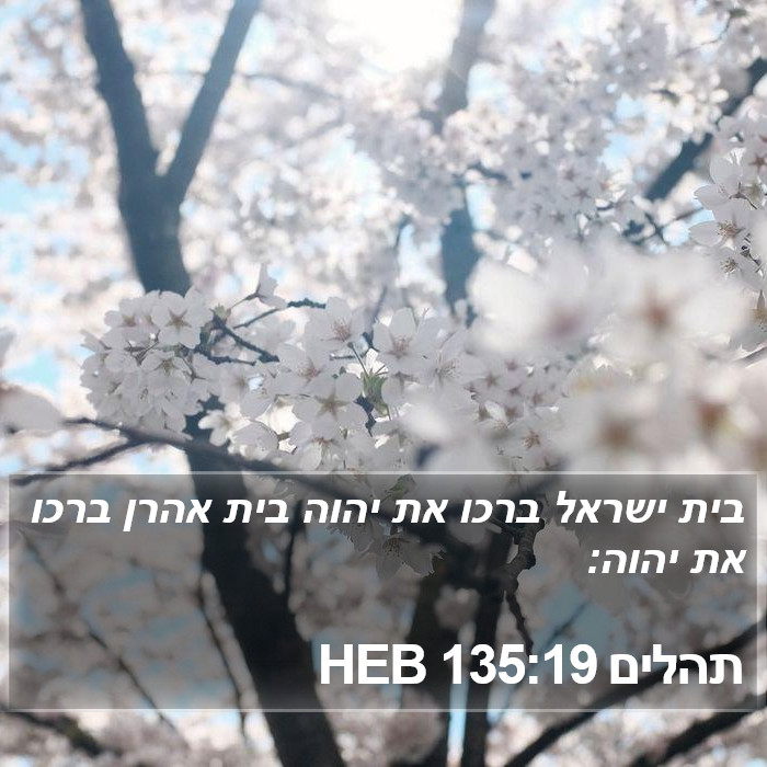 תהלים 135:19 HEB Bible Study