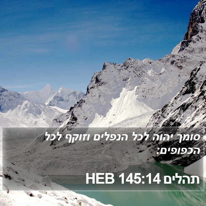 תהלים 145:14 HEB Bible Study