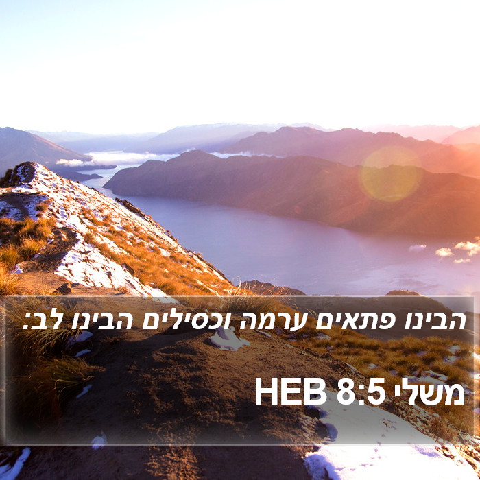 משלי 8:5 HEB Bible Study