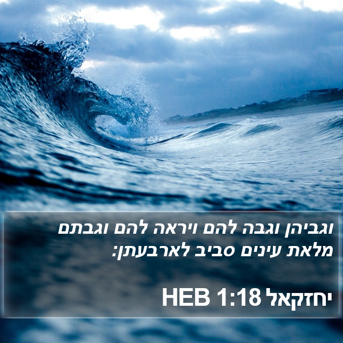 יחזקאל 1:18 HEB Bible Study