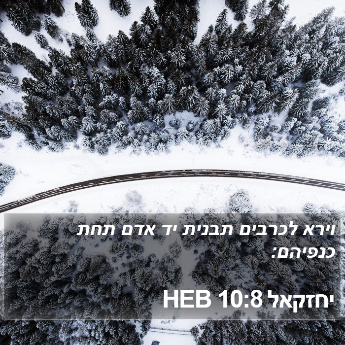 יחזקאל 10:8 HEB Bible Study