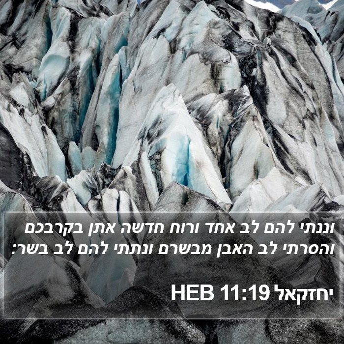 יחזקאל 11:19 HEB Bible Study