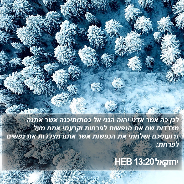 יחזקאל 13:20 HEB Bible Study