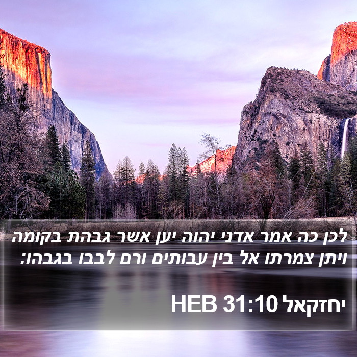 יחזקאל 31:10 HEB Bible Study