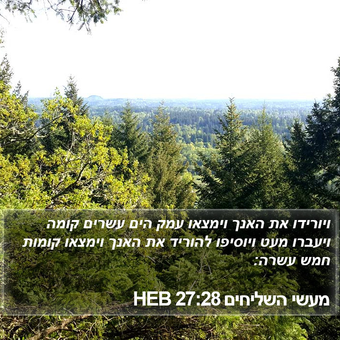 מעשי השליחים 27:28 HEB Bible Study